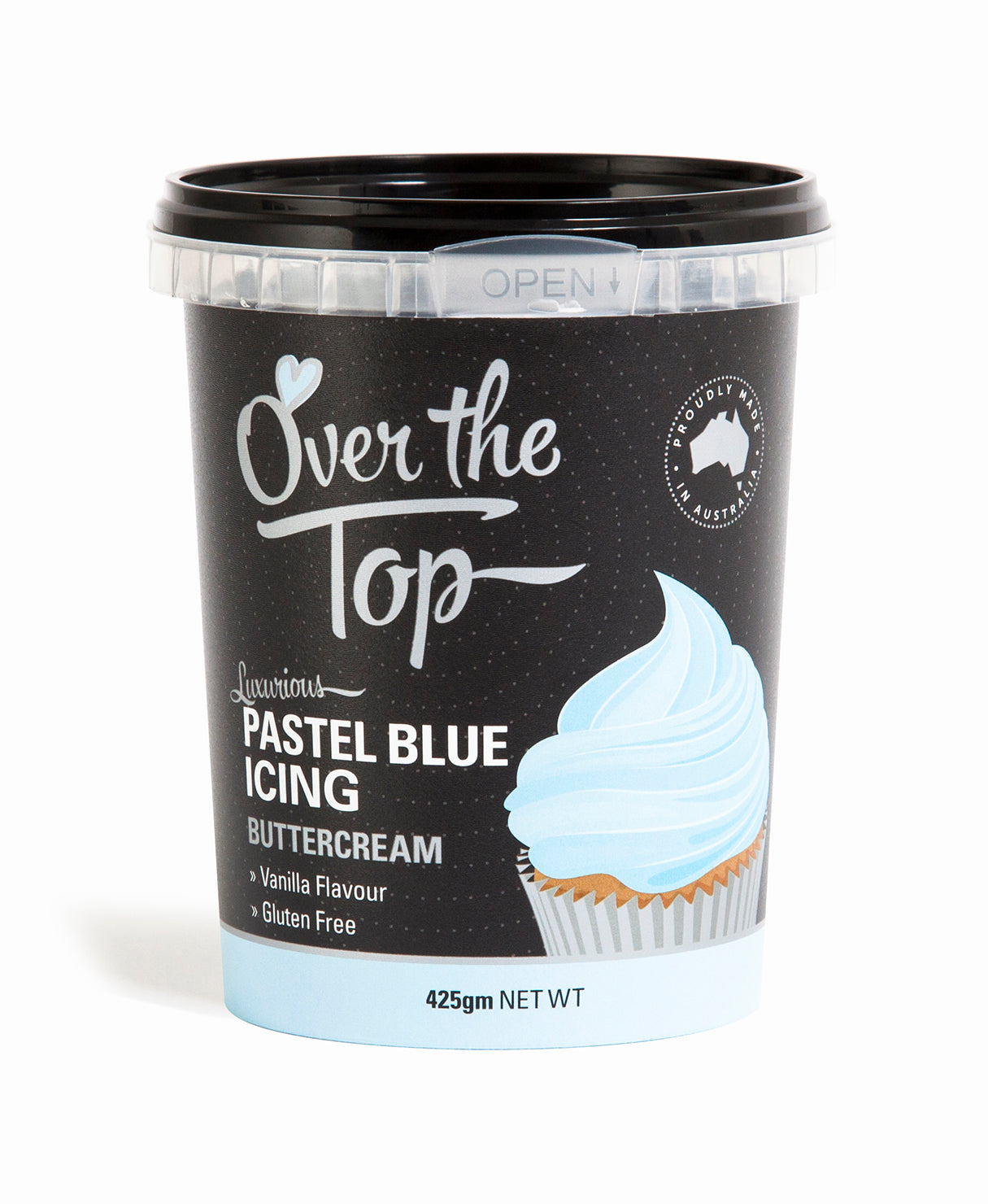 Over the Top - Buttercream Pastel Blue 425g