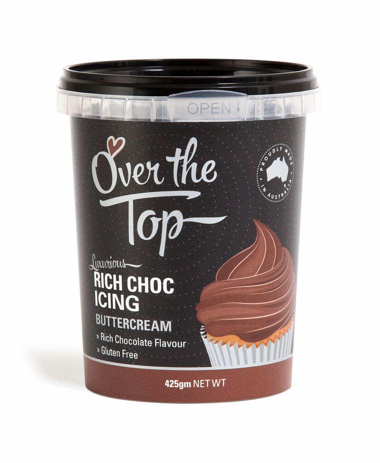 Over the Top - Buttercream Chocolate 425g