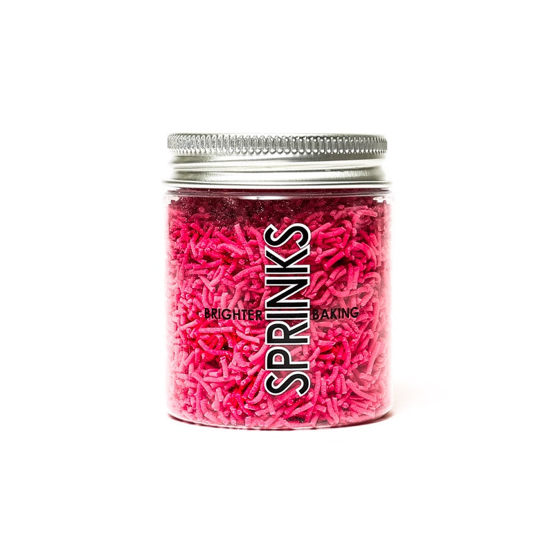 Jimmies Pink 1mm Sprinkles - Sprinks 60g