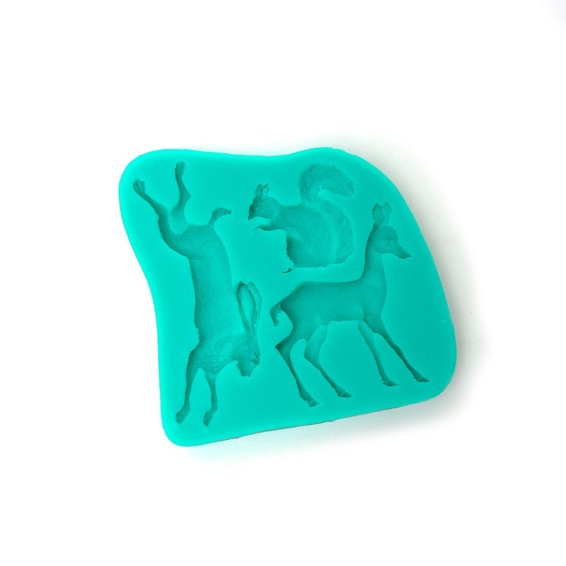 Silicone Mould - Woodlands Animals