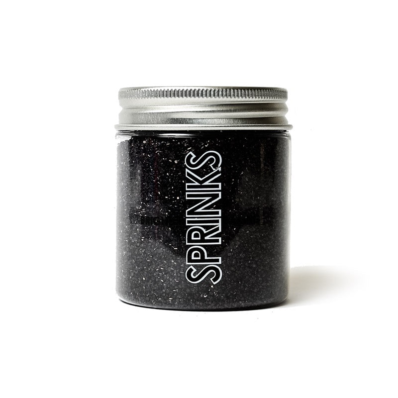 Black Sanding Sugar - Sprinks 85g