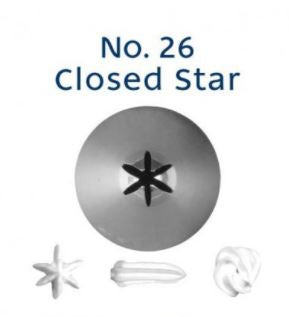 Loyal No. 26 Closed Star Piping Tip