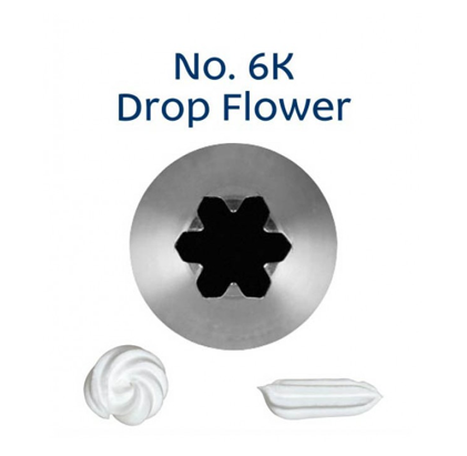 Loyal No. 6K Drop Flower Nozzle Med S/S
