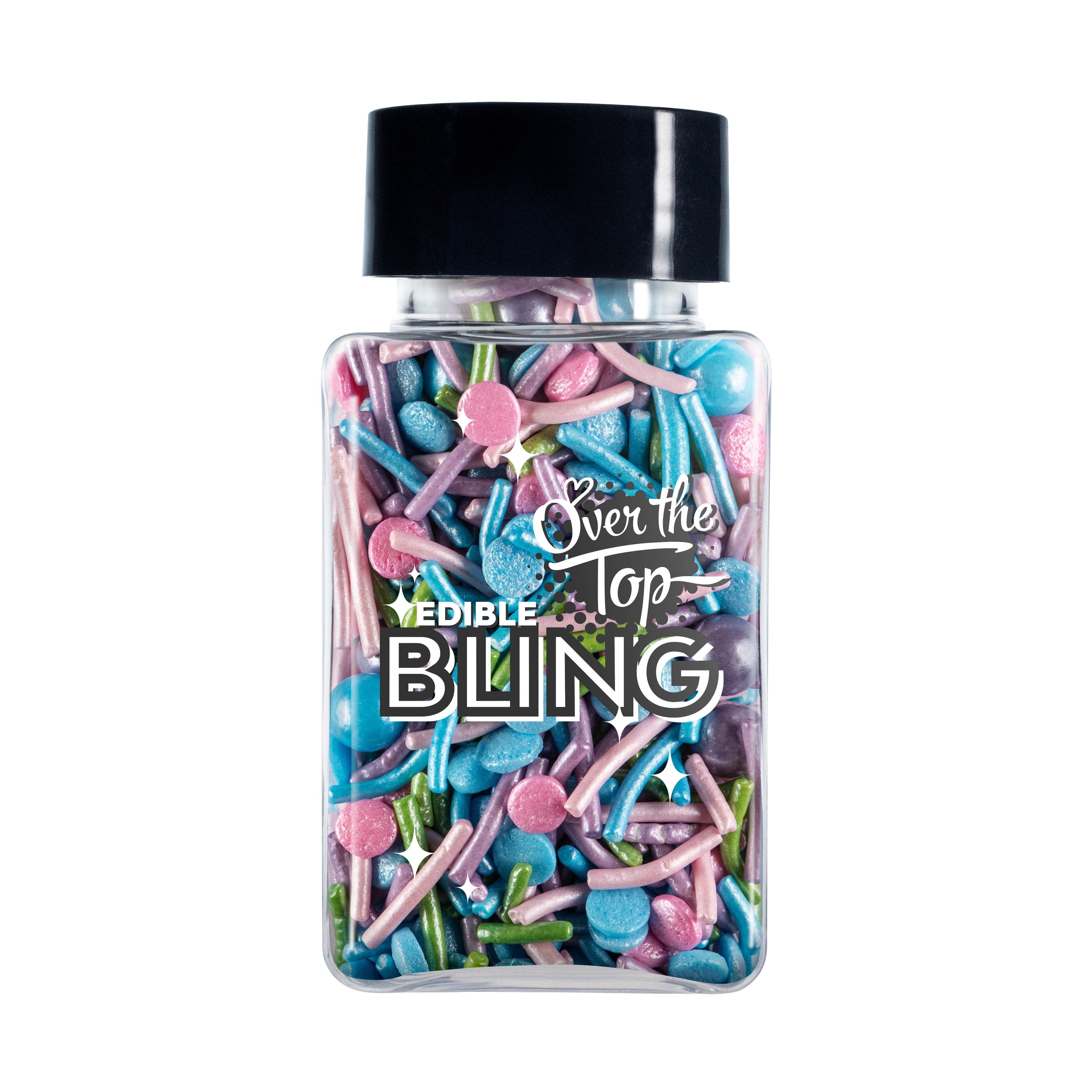 Over The Top Edible Bling Sprinkles - Mermaid Mix 60g