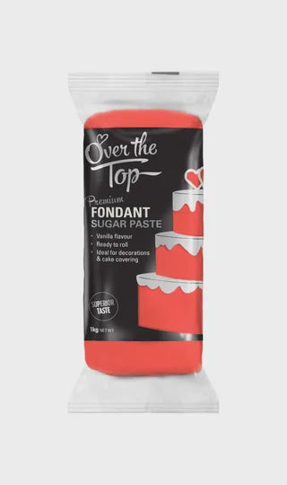 Over The Top - Fondant Super Red 1kg