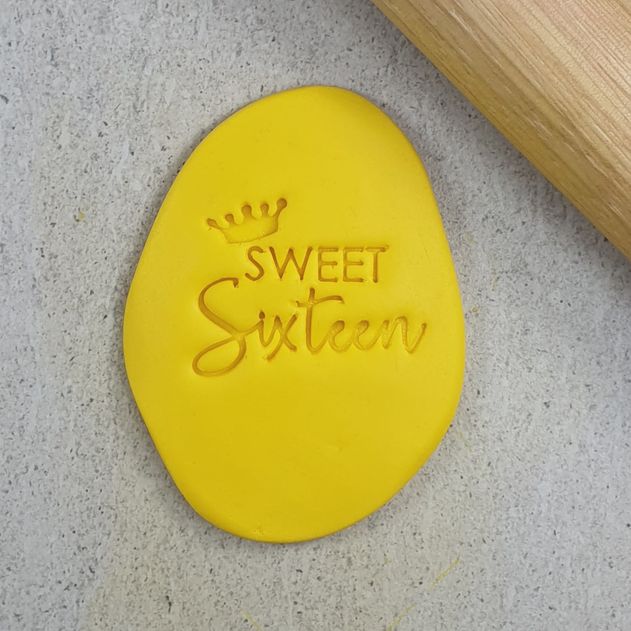 Custom Cookie Cutters Sweet Sixteen