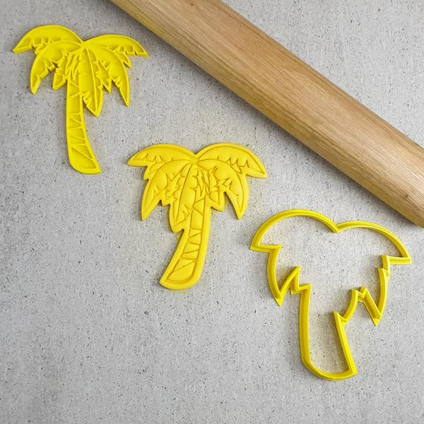 Custom Cookie Cutters - Palm Tree Embosser & Cutter — Cake Tinz n' Thingz