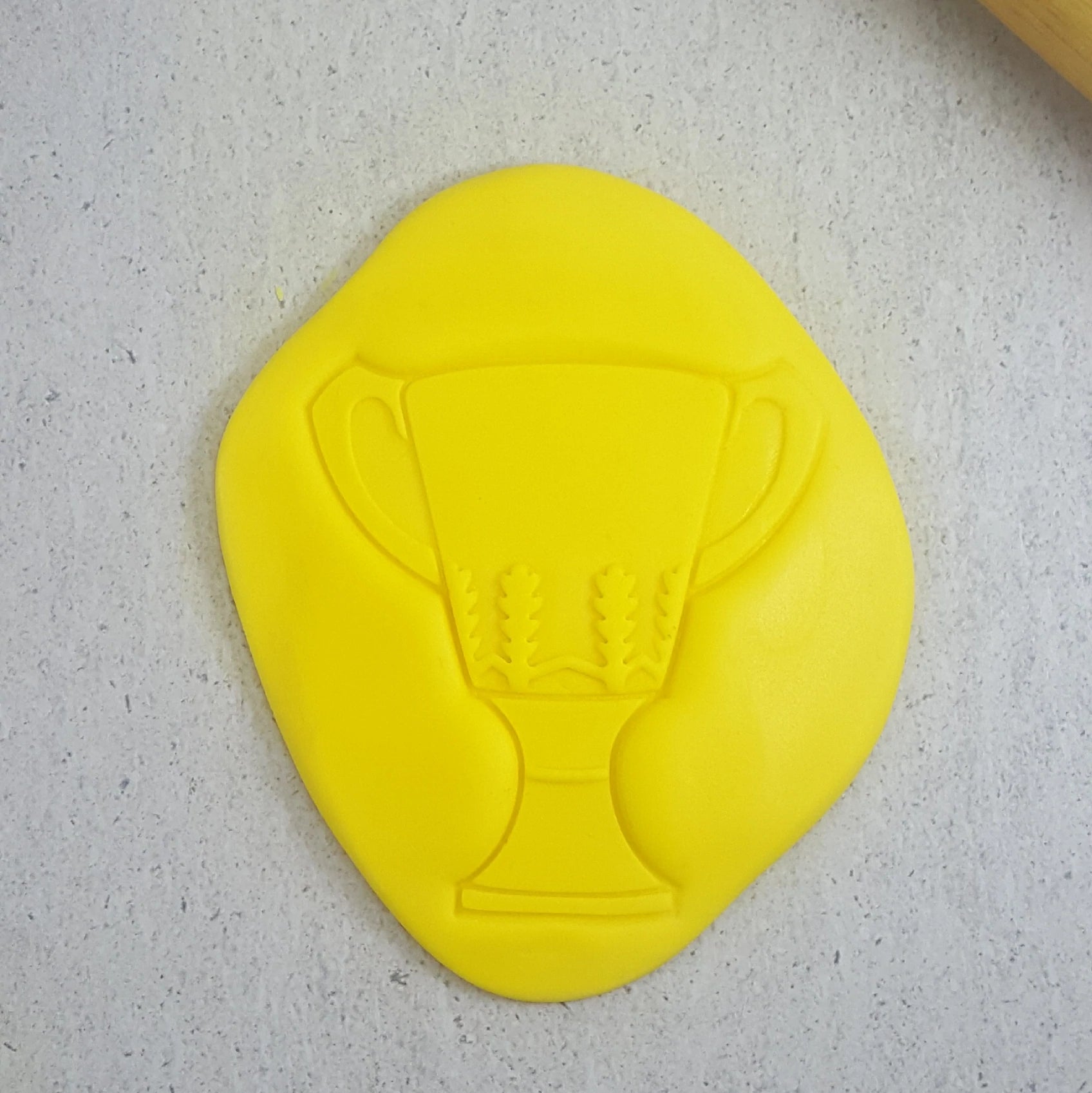 Custom Cookie Cutters AFL Premiership Cup Embosser & Cutter Set