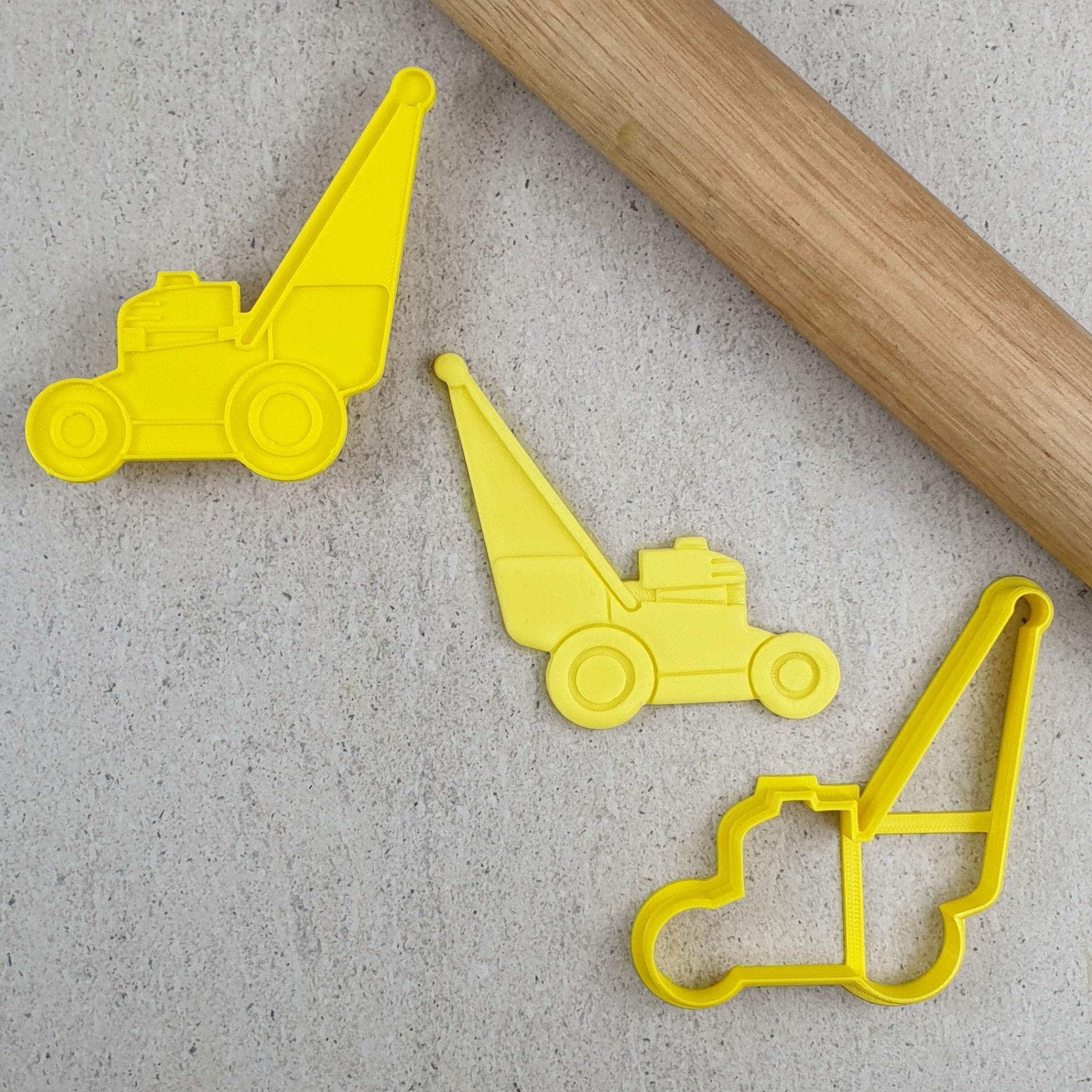 Custom Cookie Cutter Lawn Mower Cutter And Embosser