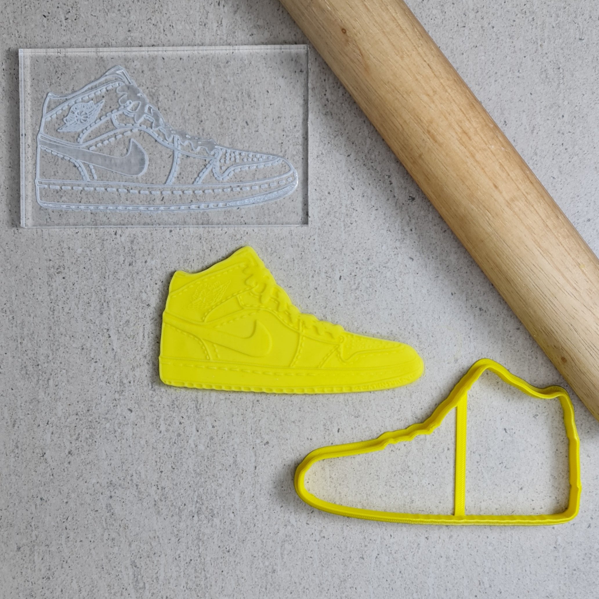 Custom Cookie Cutter Basketball Shoe Cutter and Debosser