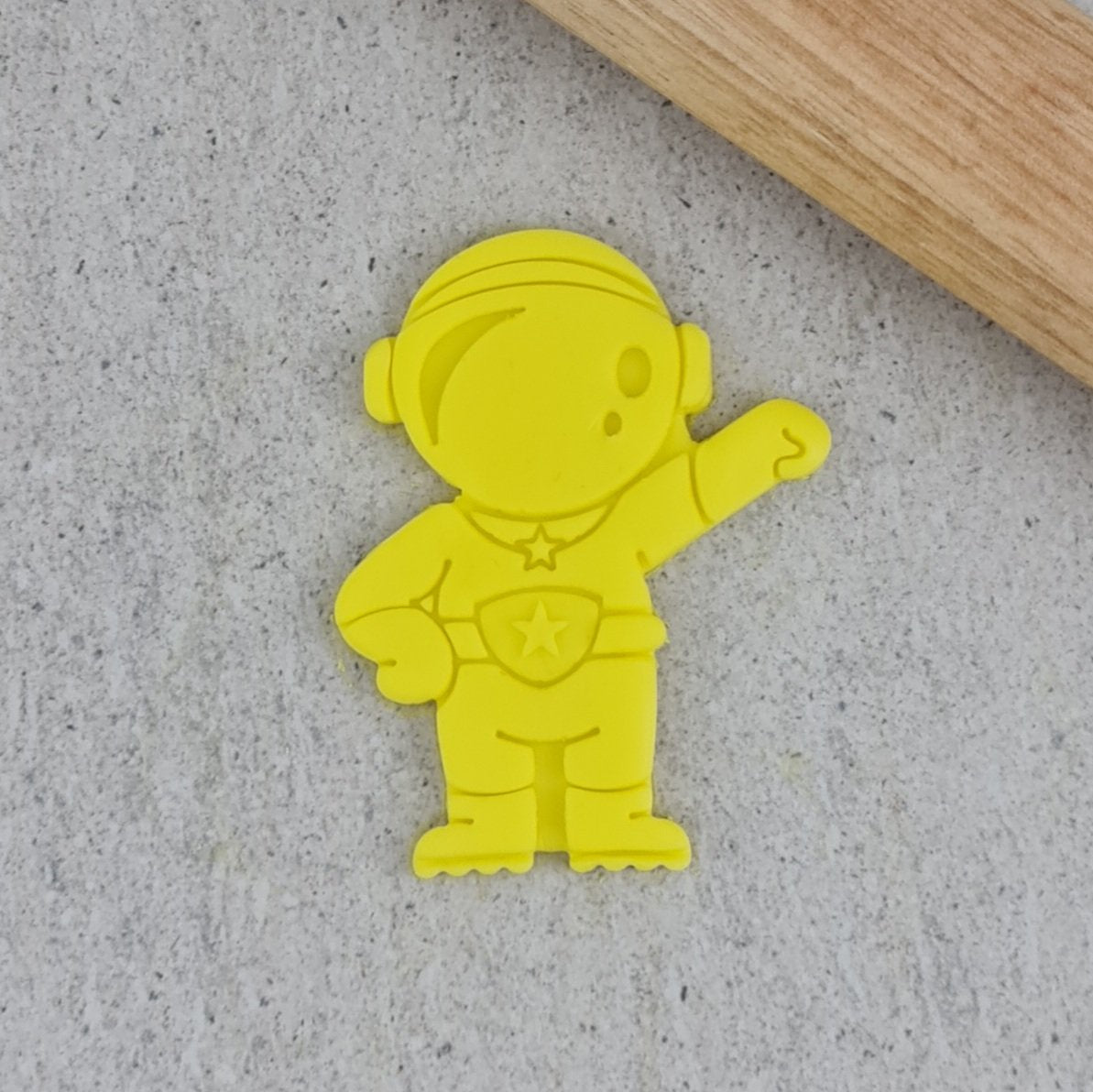 Custom Cookie Cutters - Astronaut Cutter & Embosser Set