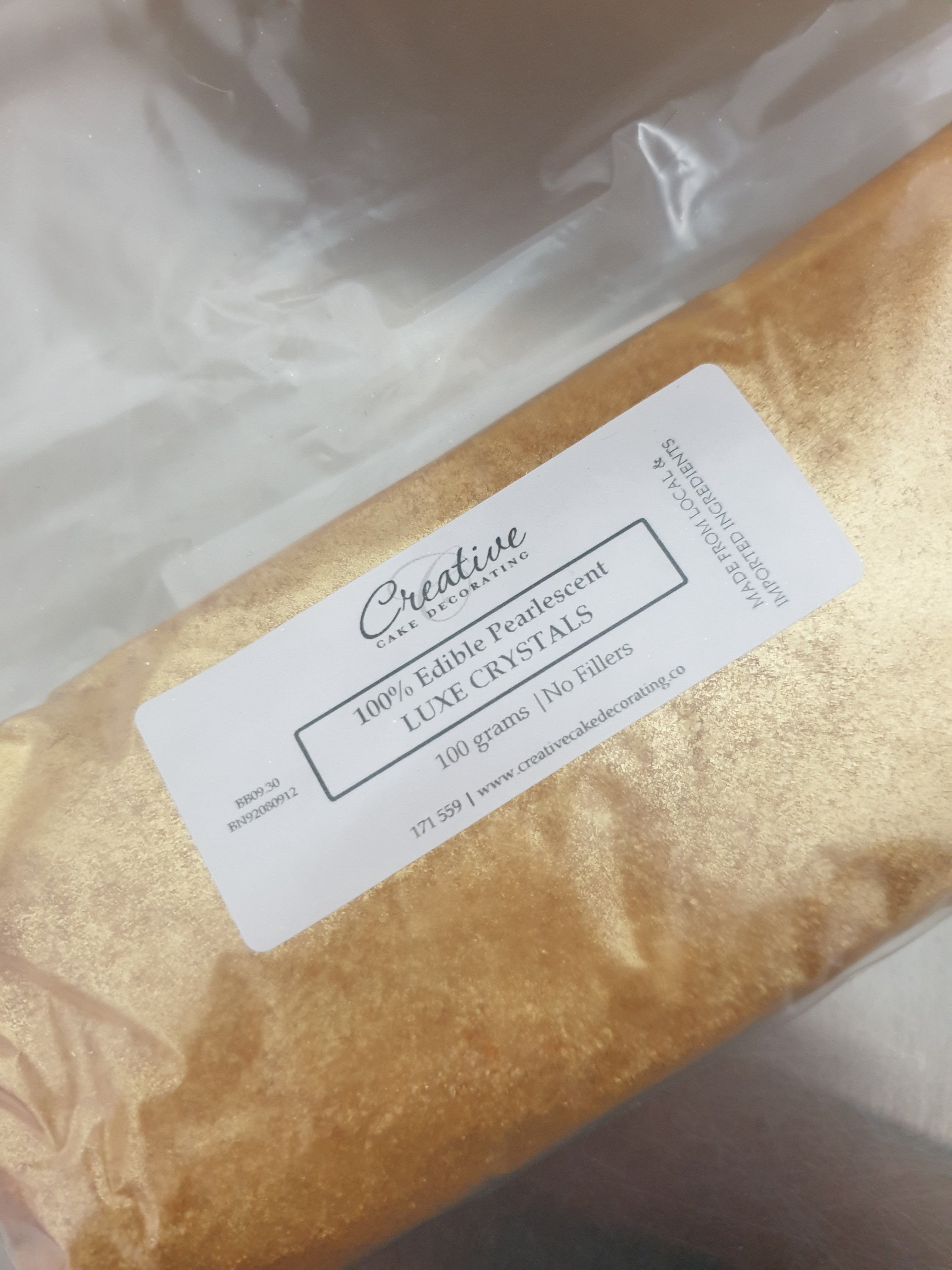 Gold Luxe Crystals 100g