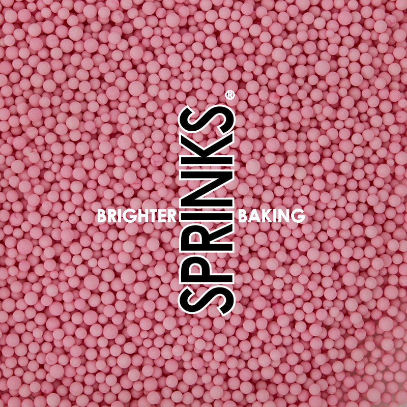 PASTEL PINK Nonpareils (65g) - by Sprinks