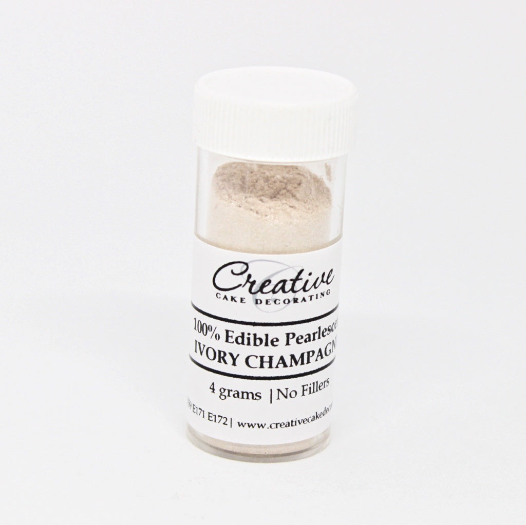 Creative Cake Decorating Dust - Pearl Lustre Ivory Champagne 4g