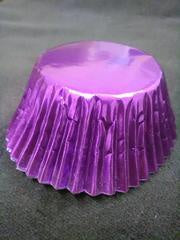 Cupcake Foil Cups 36 Pack - Mini 360 Purple