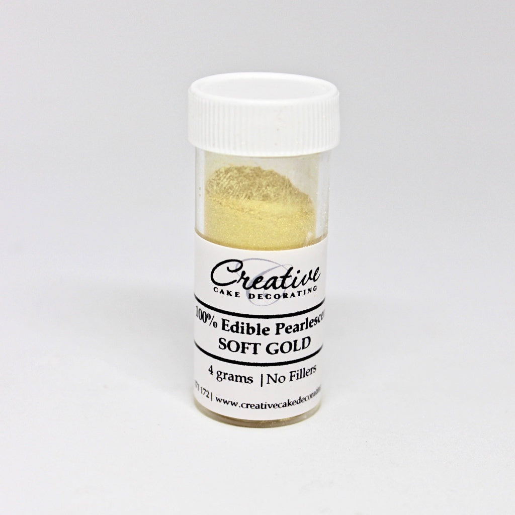 Creative Cake Decorating Dust - Pearl Lustre Soft Gold 5g