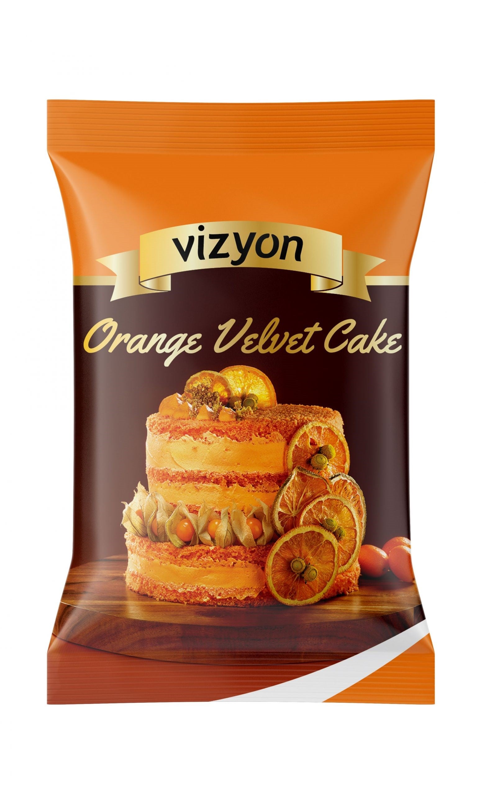 Vizyon Orange Velvet Cake Mix - 1kg