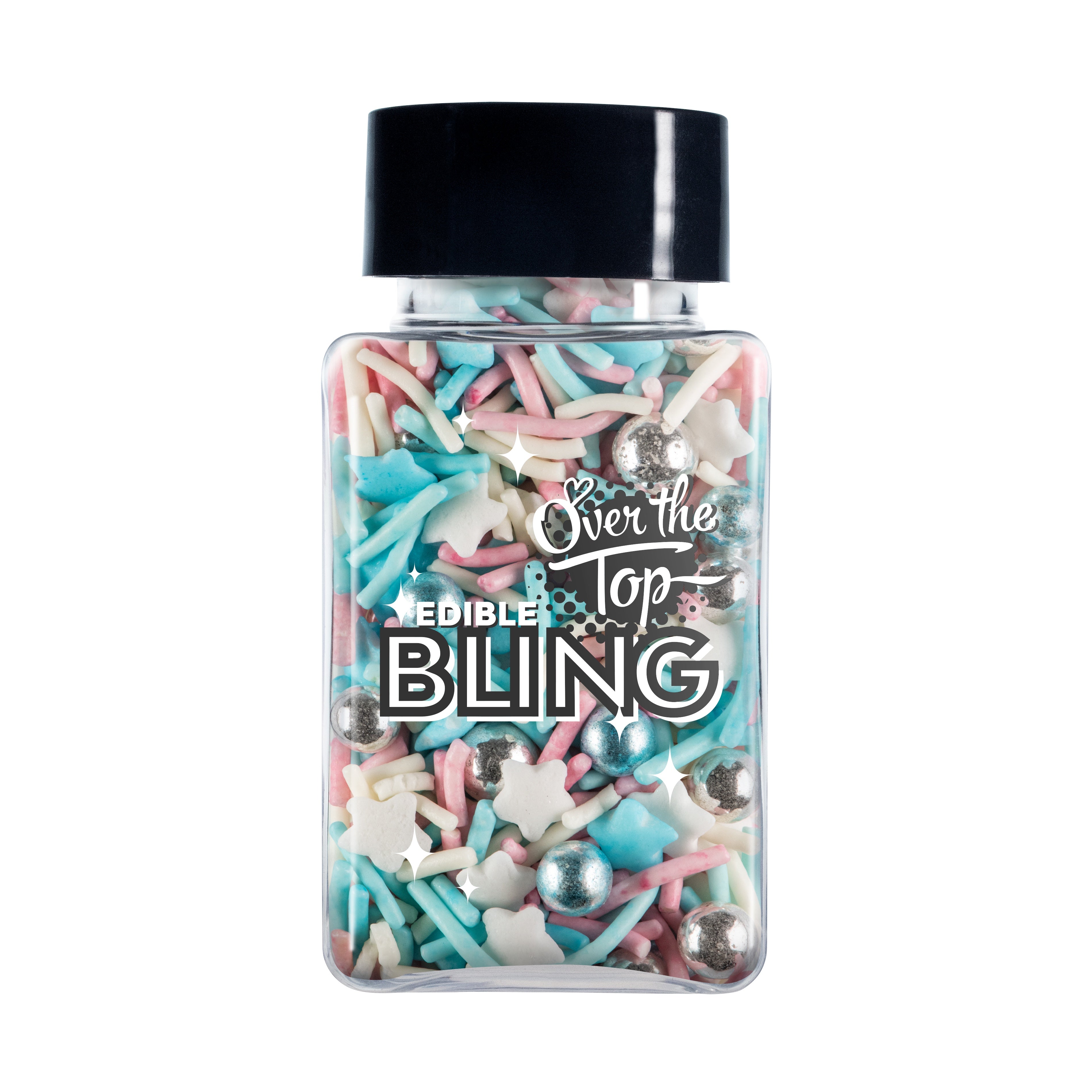 Over The Top Edible Bling Sprinkles - Unicorn Mix 60g