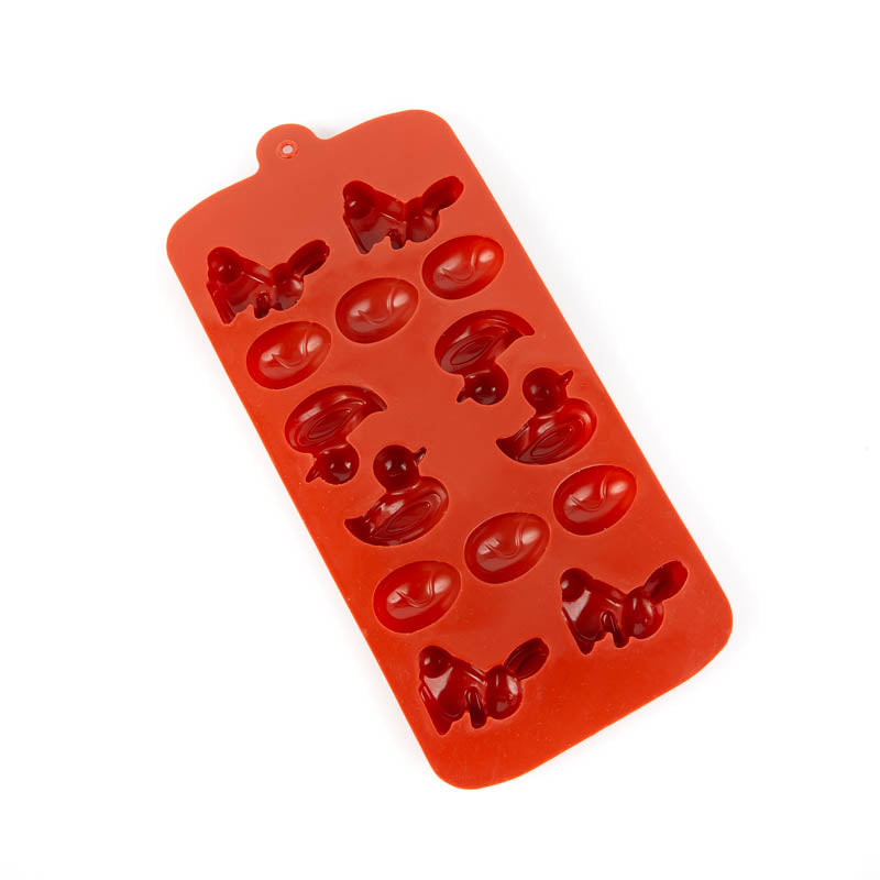Easter Egg, Chick & Bunny Silicone Mould