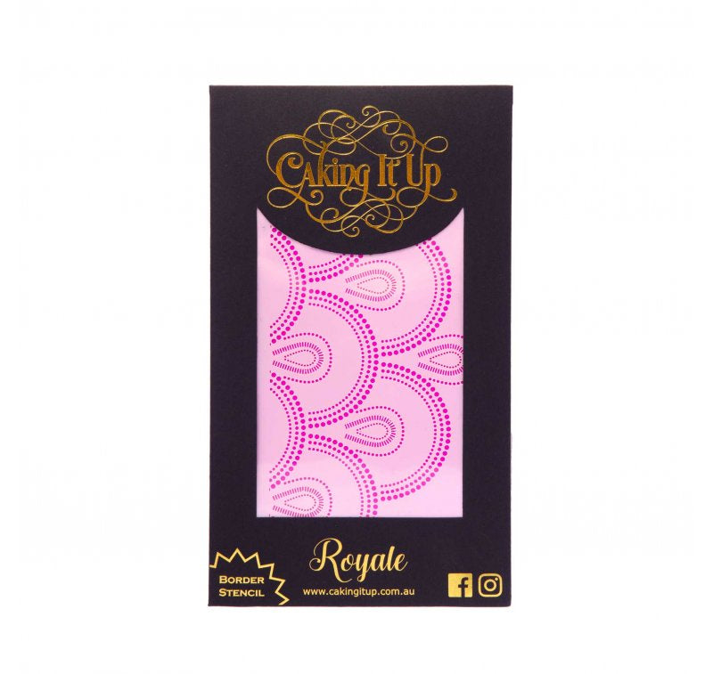 Caking It Up Cake Stencil – Royale