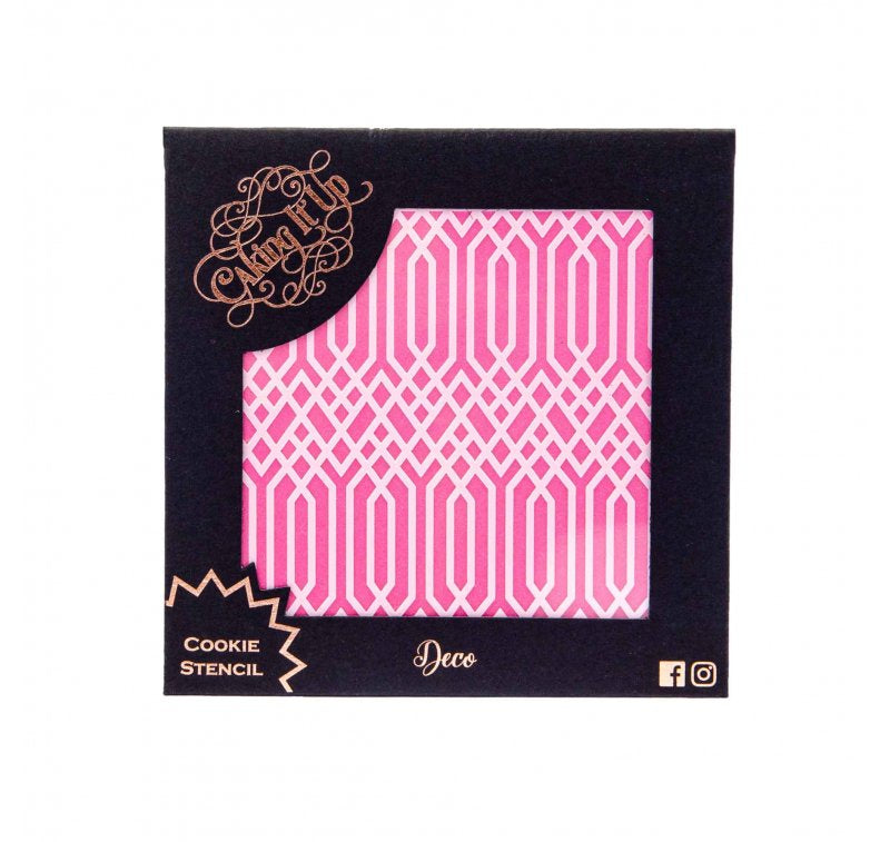 Caking It Up Cookie Stencil – Deco