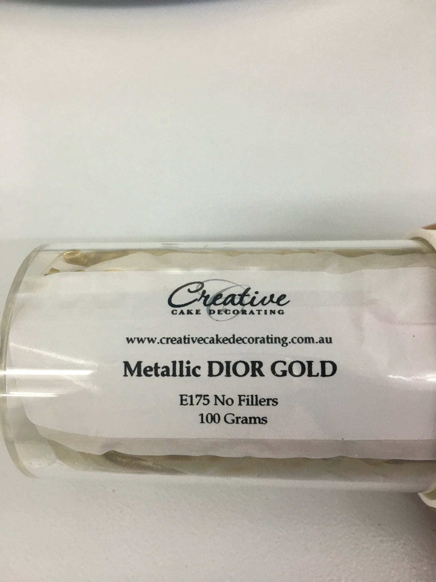 Creative Cake Decorating Metallic Dior Gold Dust 100g