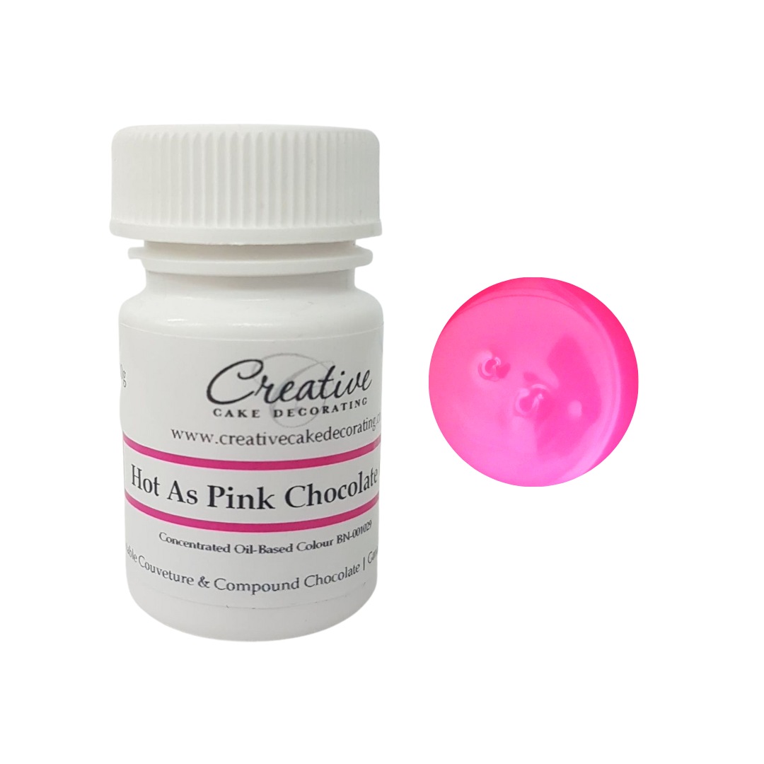 Creative Chocolate Oil Base 25g - Hot As Pink