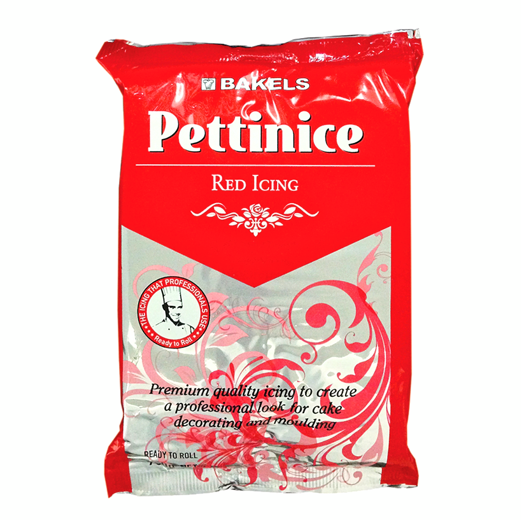 Bakels Pettinice Ready to Roll (RTR) Fondant Red 750g