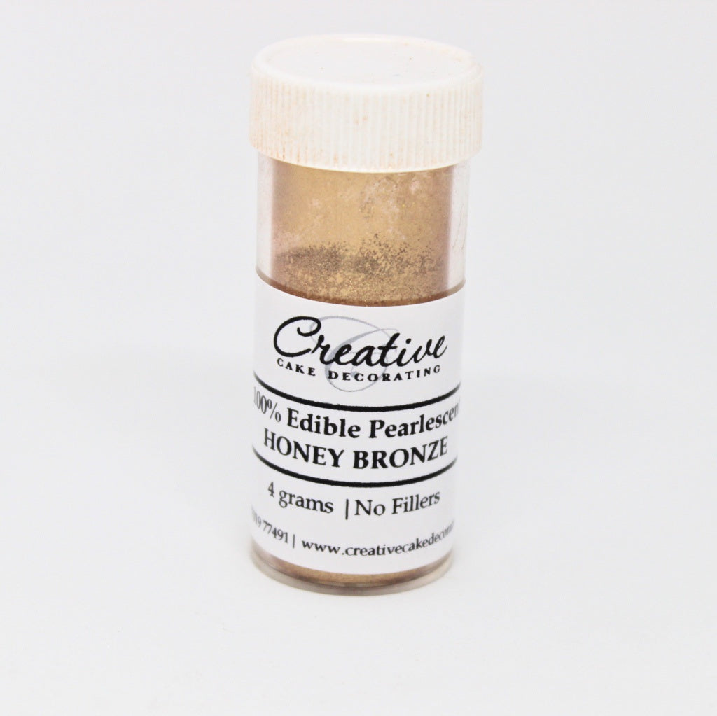 Creative Cake Decorating Dust - Pearl Lustre Honey Bronze 4g