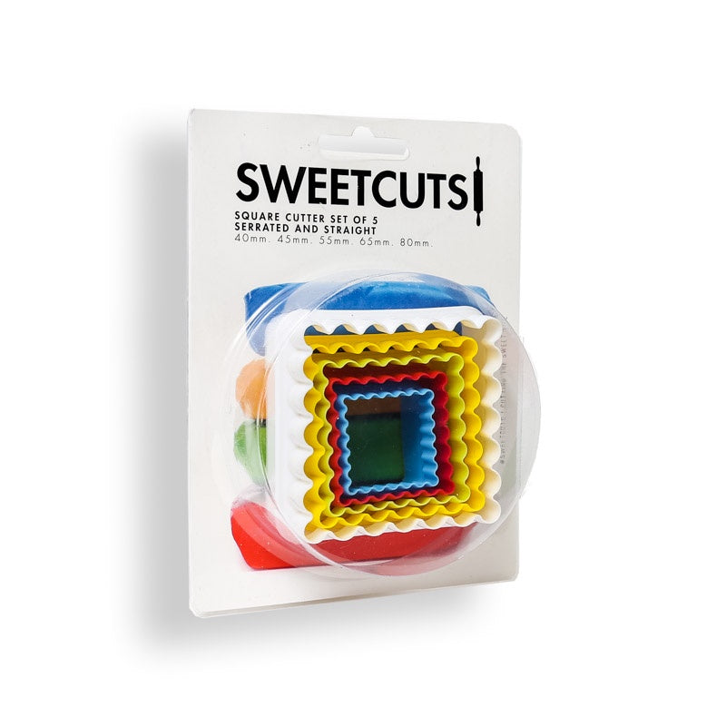 Square Cutters (Set of 5) - Sweet Cuts