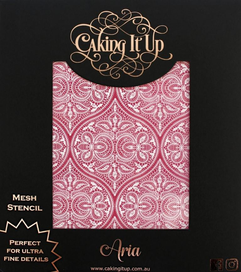 Caking It Up Mesh Stencil – Aria
