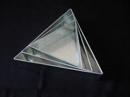 Triangular 15"- Hire Tin