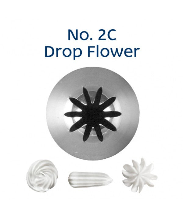 Loyal No. 2C Drop Flower Piping Tip