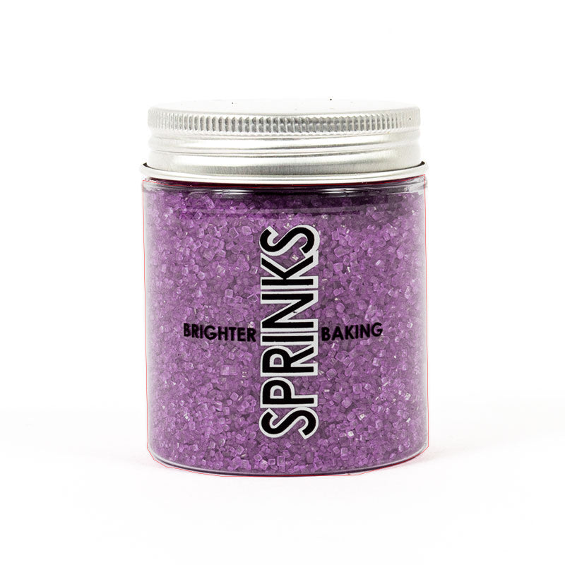 Fuchsia Purple Sanding Sugar - Sprinks 85g