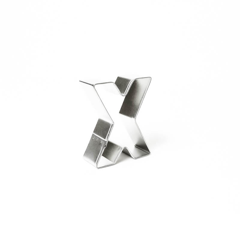 Letter Cookie Cutter - X