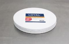 Loyal 8" White Round Board