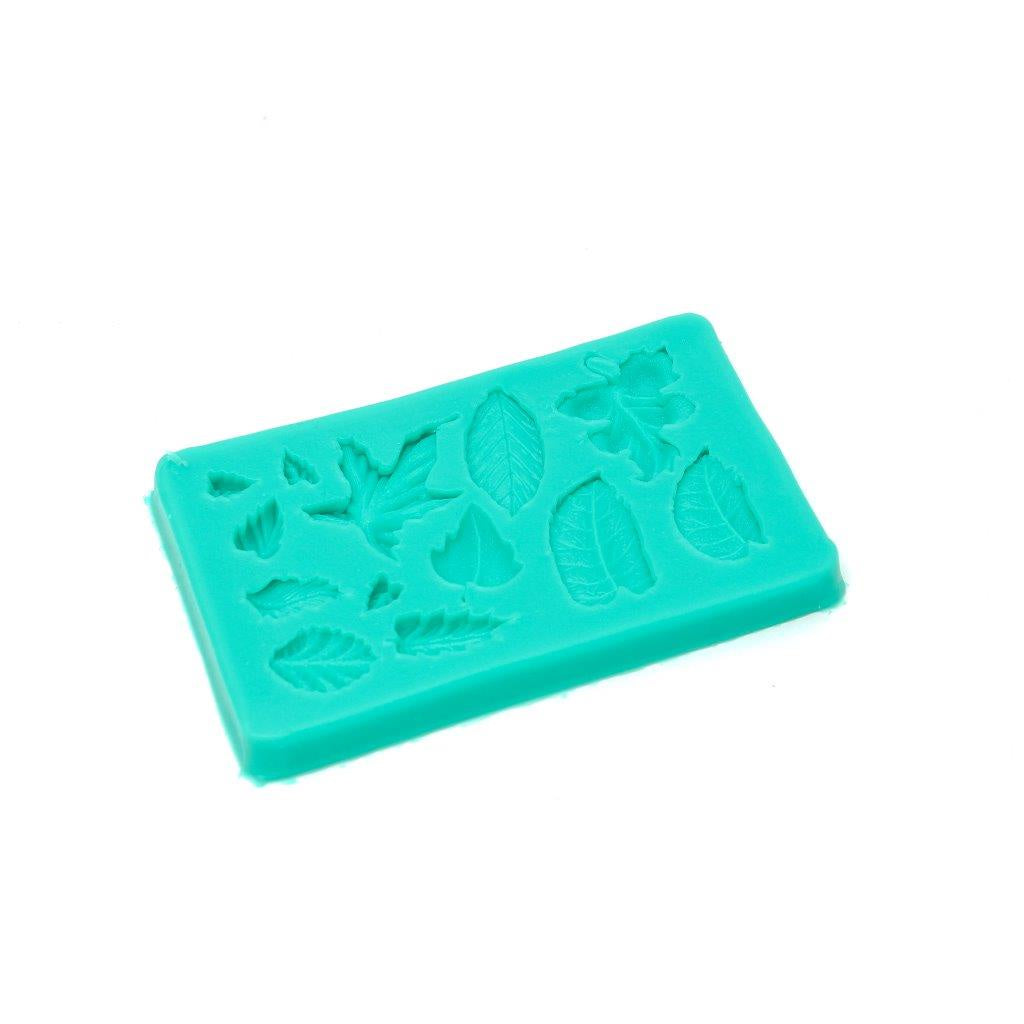 Silicone Mould - Small Leaves Assorted