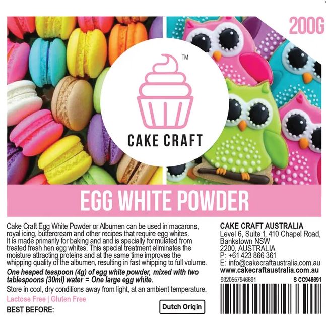 Cake Craft Egg White Powder 200g