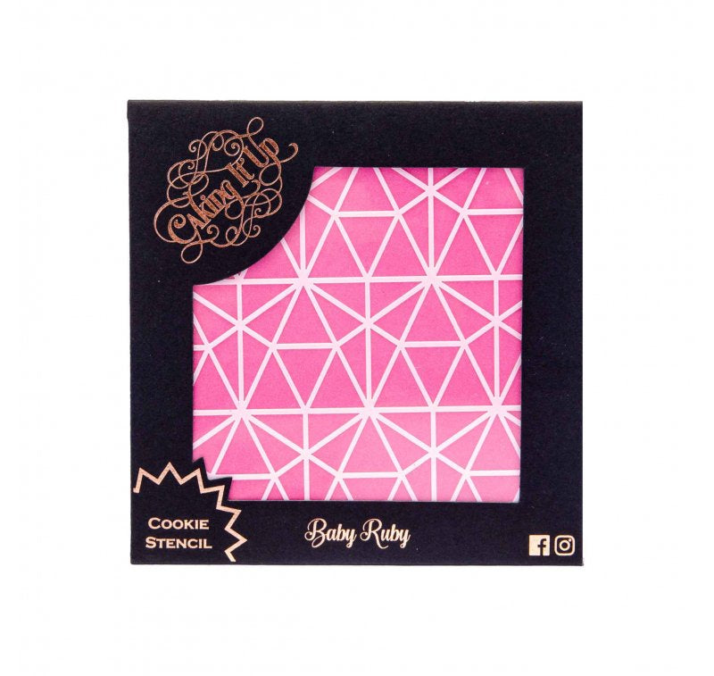 Caking It Up Cookie Stencil – Baby Ruby
