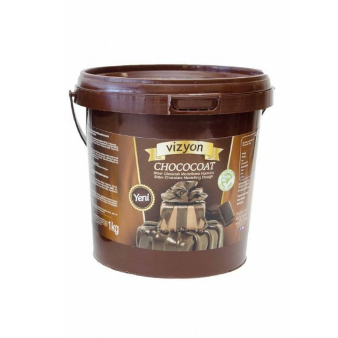Vizyon Dark Modelling Chocolate Paste - 1kg