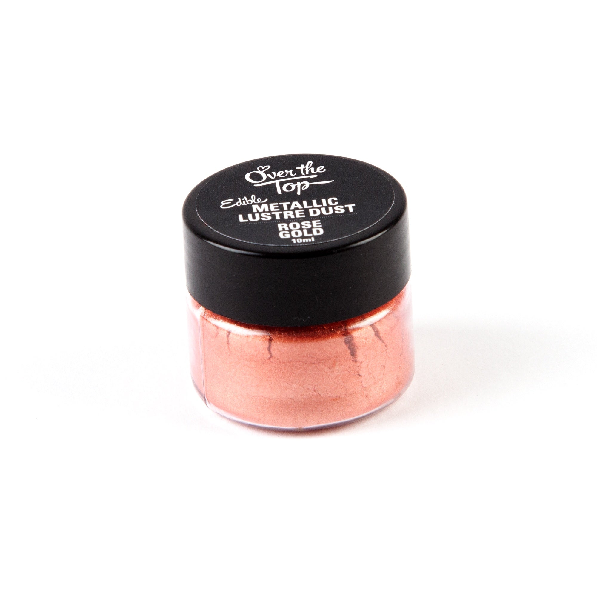 Over The Top Edible Lustre Dust - Rose Gold 10ml