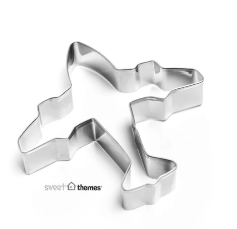 Airplane Stainless Steel Cookie Cutter
