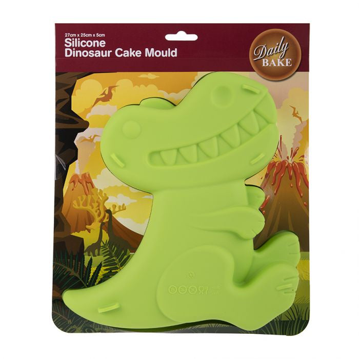 Silicone Dinosaur Cake Mould - Green