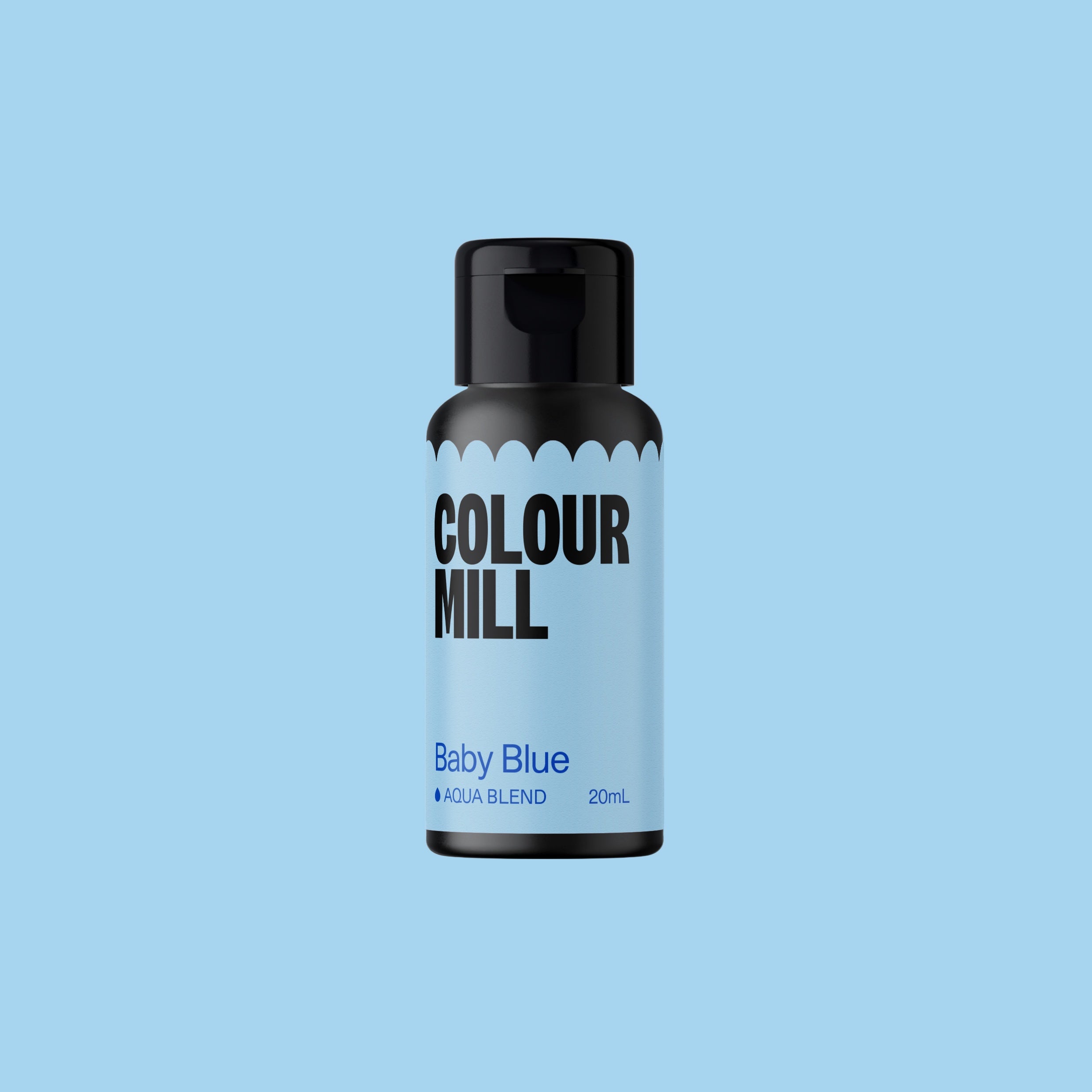 Colour Mill Aqua Blend Colouring 20ml - Baby Blue