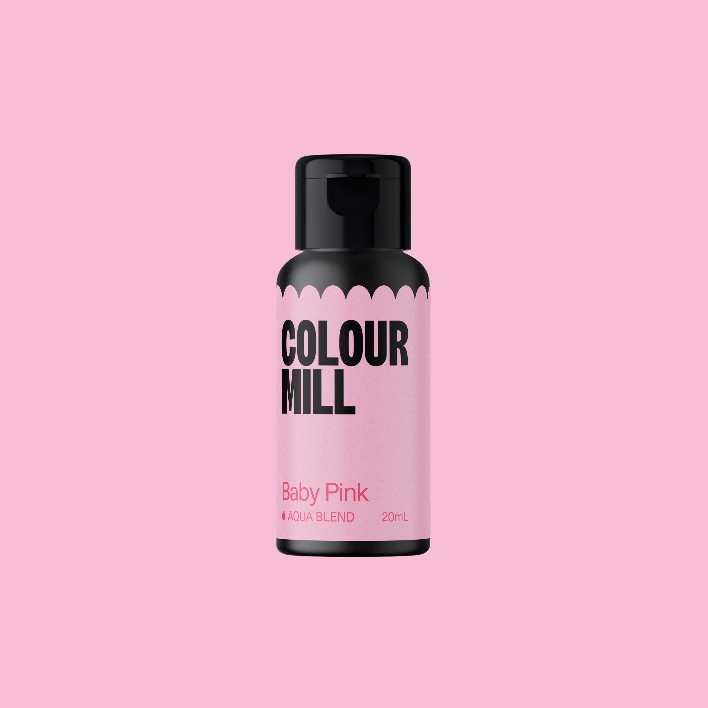 Colour Mill Aqua Blend Colouring 20ml - Baby Pink