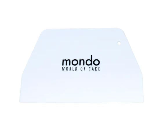 Mondo Icing Scraper Plastic - 194 x 125mm