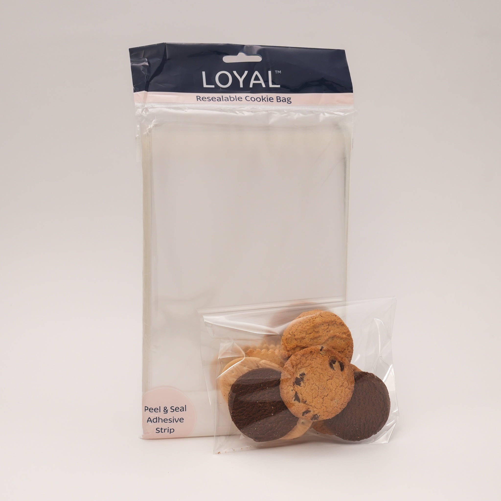 LOYAL Resealable Cookie Bag 150x200mm (8x6in)
