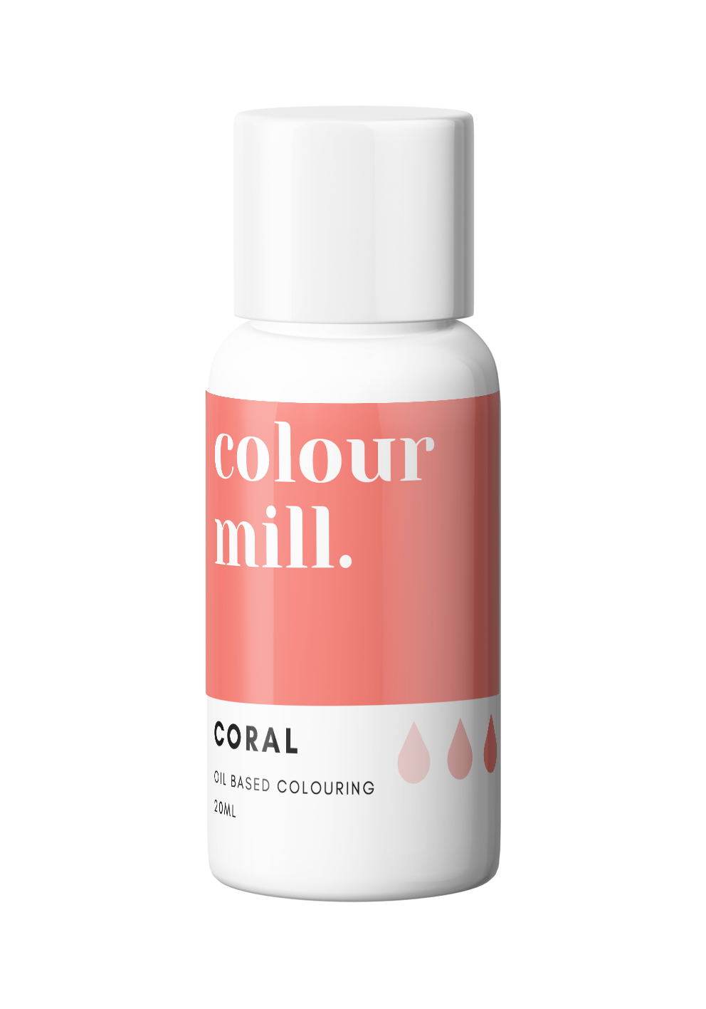 Colour Mill Oil Based Colouring 20ml - Coral