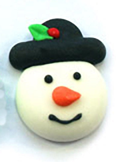 Snowman Sugar Decoration 25mm