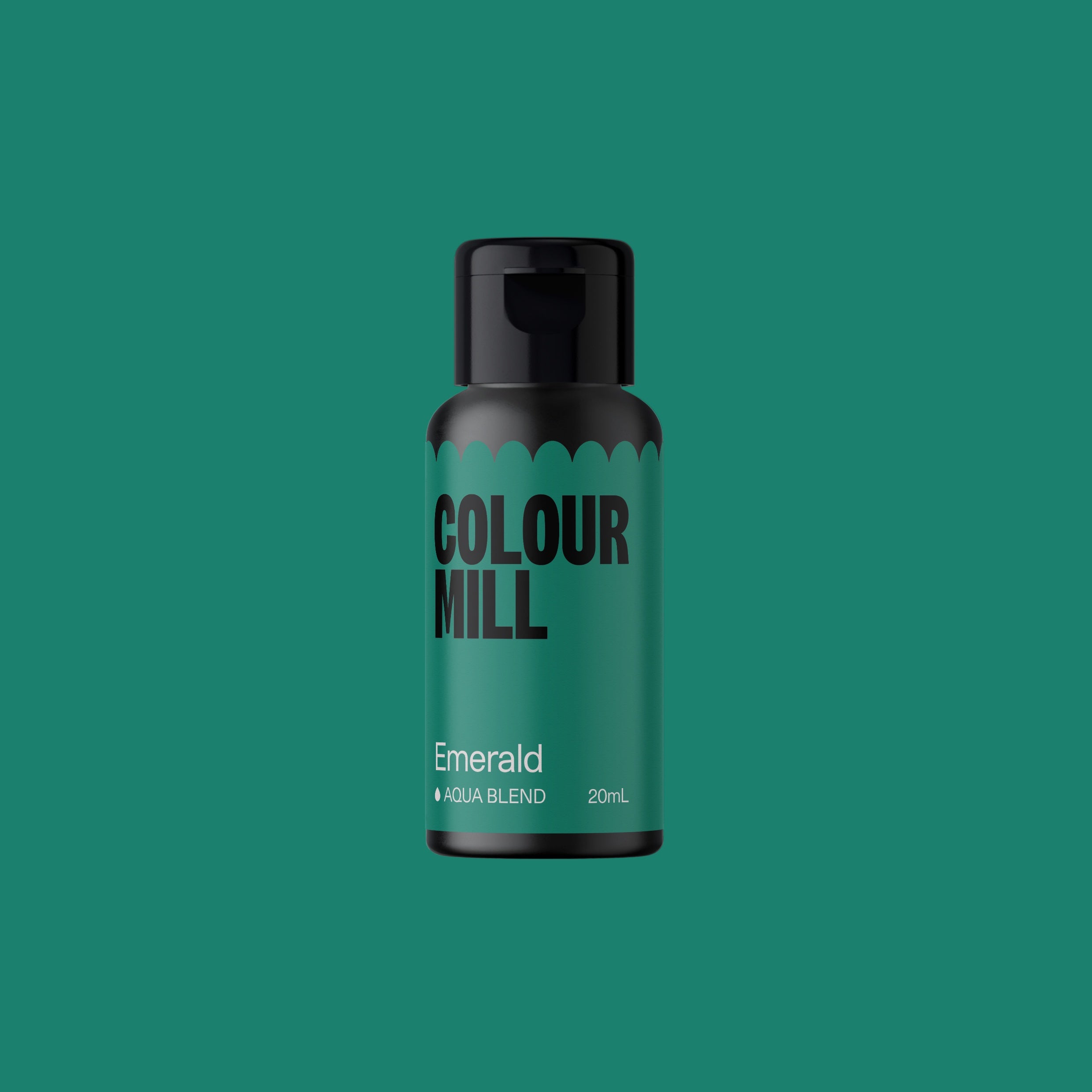 Colour Mill Aqua Blend Colouring 20ml - Emerald